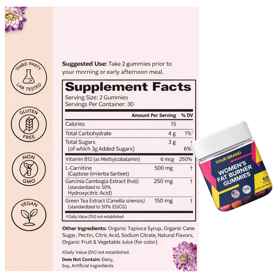 Fat Burner Supplement Facts